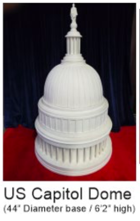 U.S. Capitol dome centerpiece replica