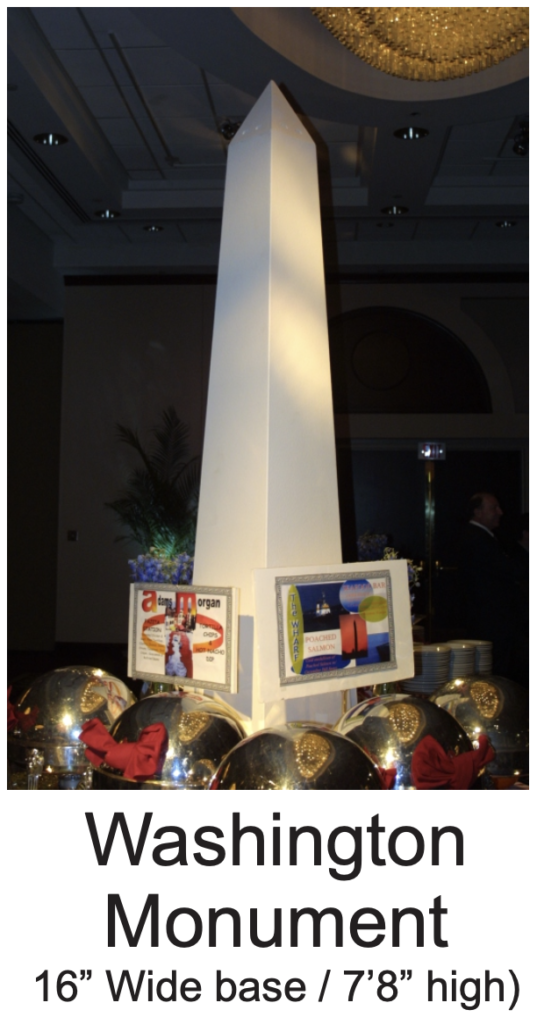 Washington Monument centerpiece replica